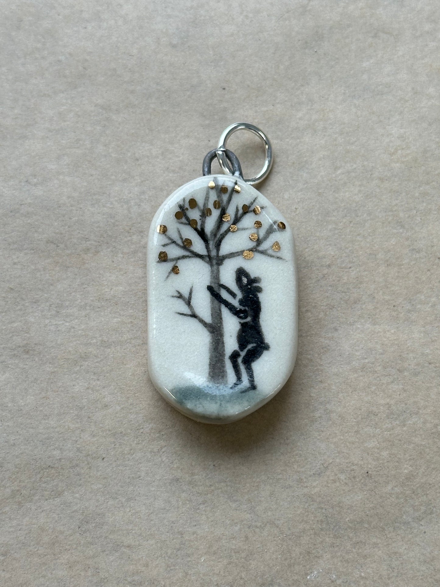 The Bear and the Apple Tree - Pendant