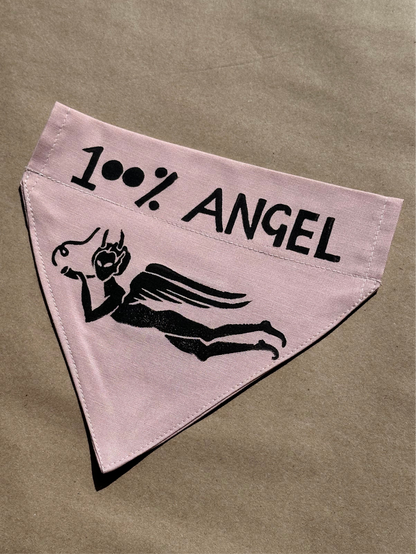 100% Angel - Bandana -Conch Pink