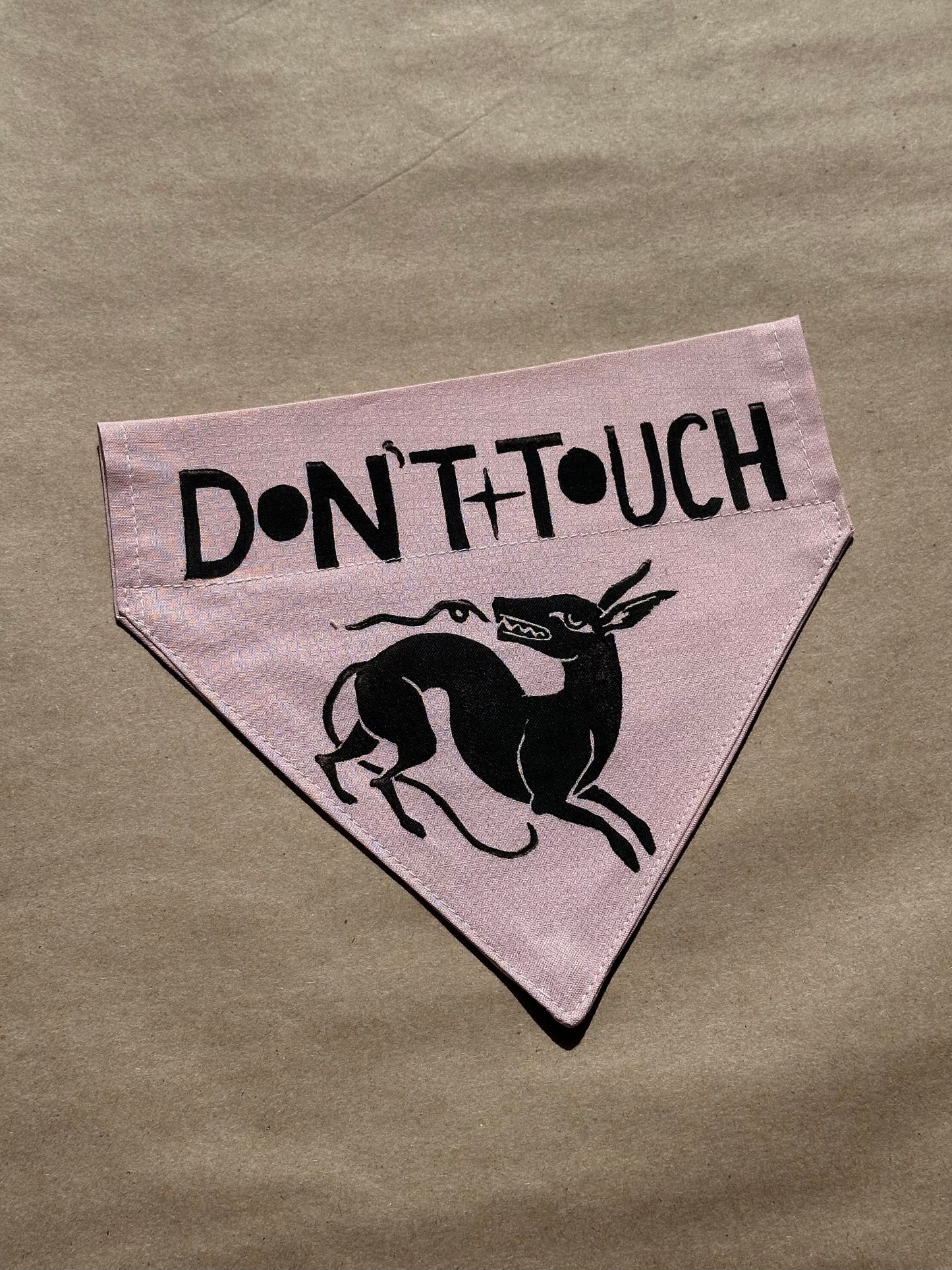 Don’t Touch - Bandana - Conch Pink