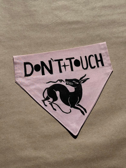 Don’t Touch - Bandana - Conch Pink