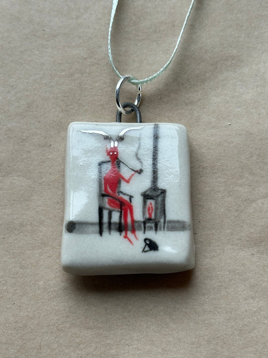 Devils Day Off - Pendant