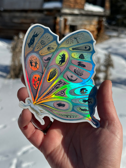 Keepsake Imp - Holographic Sticker