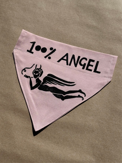 100% Angel - Bandana -Conch Pink