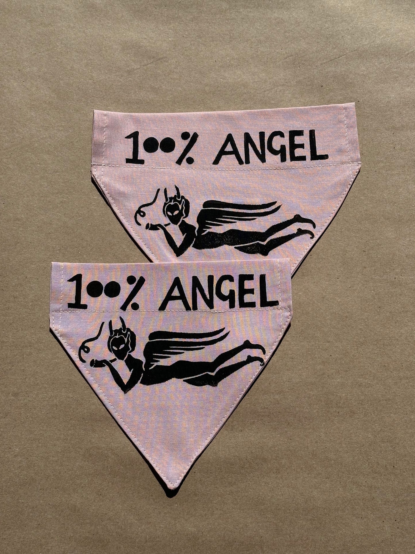 100% Angel - Bandana -Conch Pink