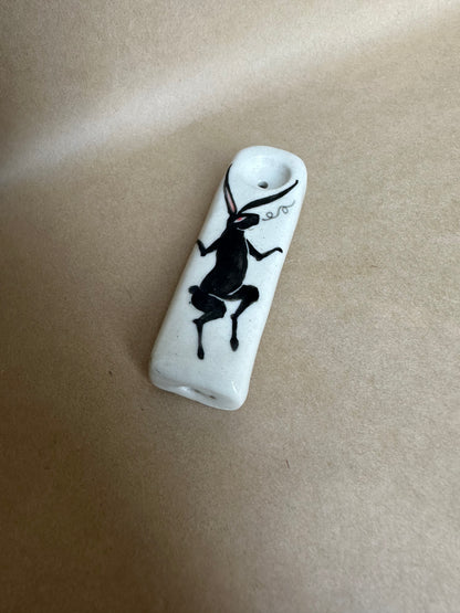 Smoking Hare - Thumb Pipe