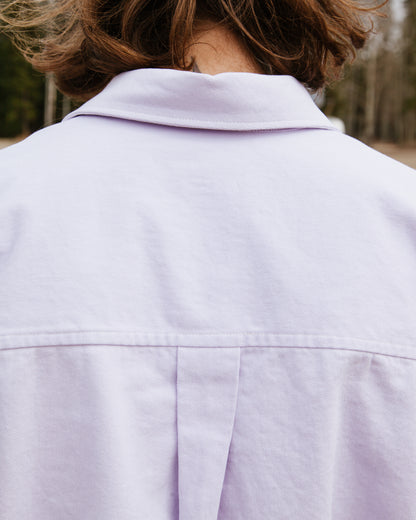 Overshirt Lavender Twill