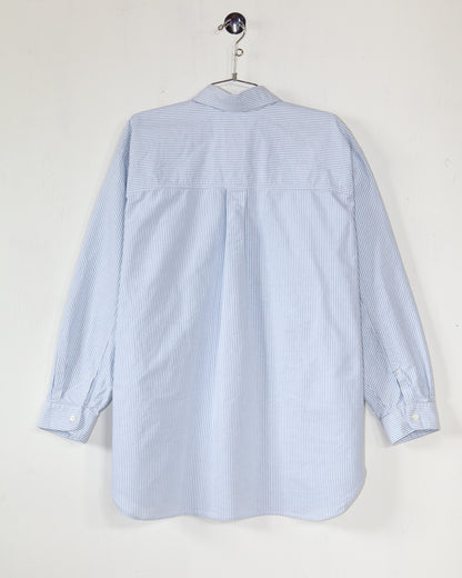 Overshirt Blue Stripe Oxford