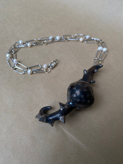 Pearl Urchin Necklace