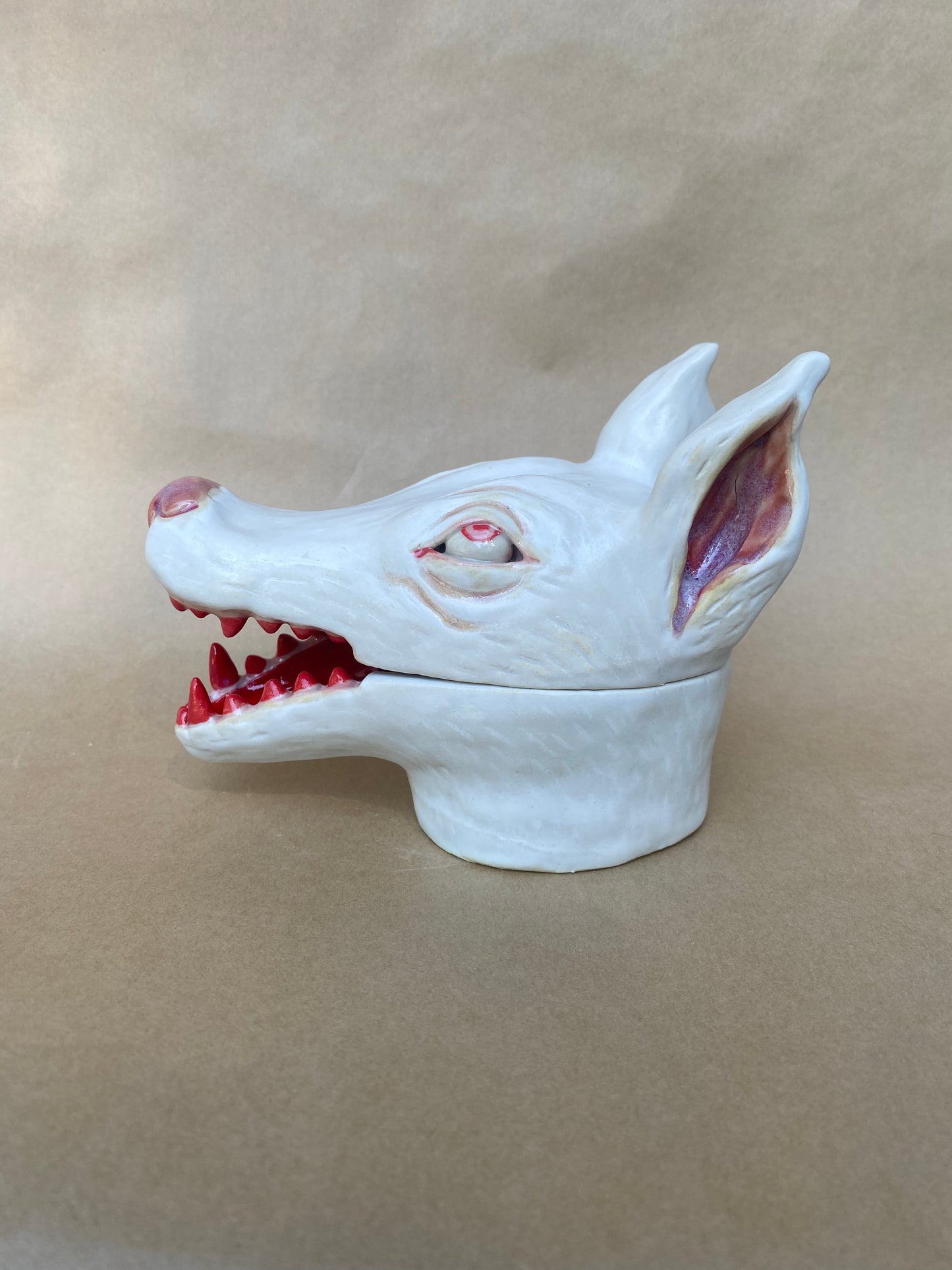 White wolf - Incense burner