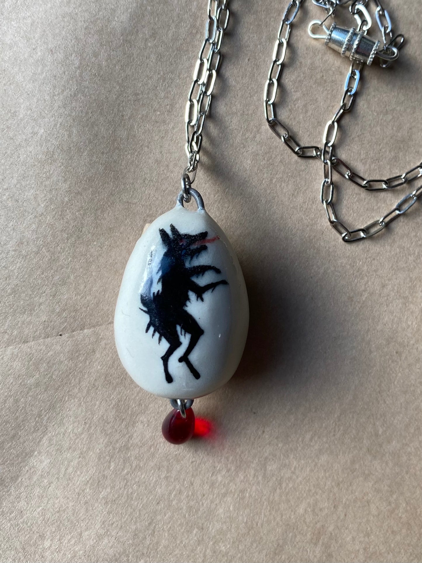 Wolf Egg - Talisman Necklace