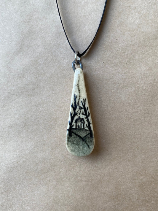 Cabin in the woods - Pendant