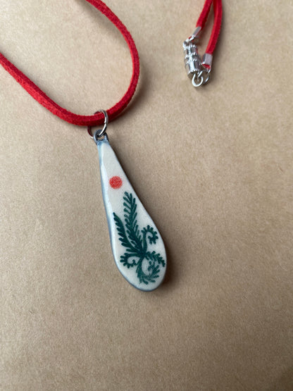 The Last Fern - Charm necklace