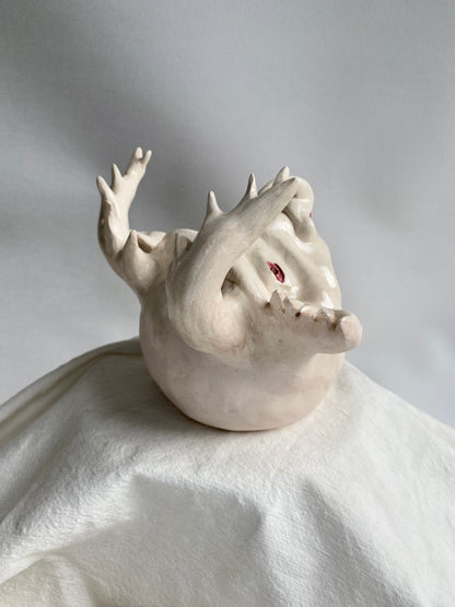 Hell Mouth - Ceramic Candle Holder