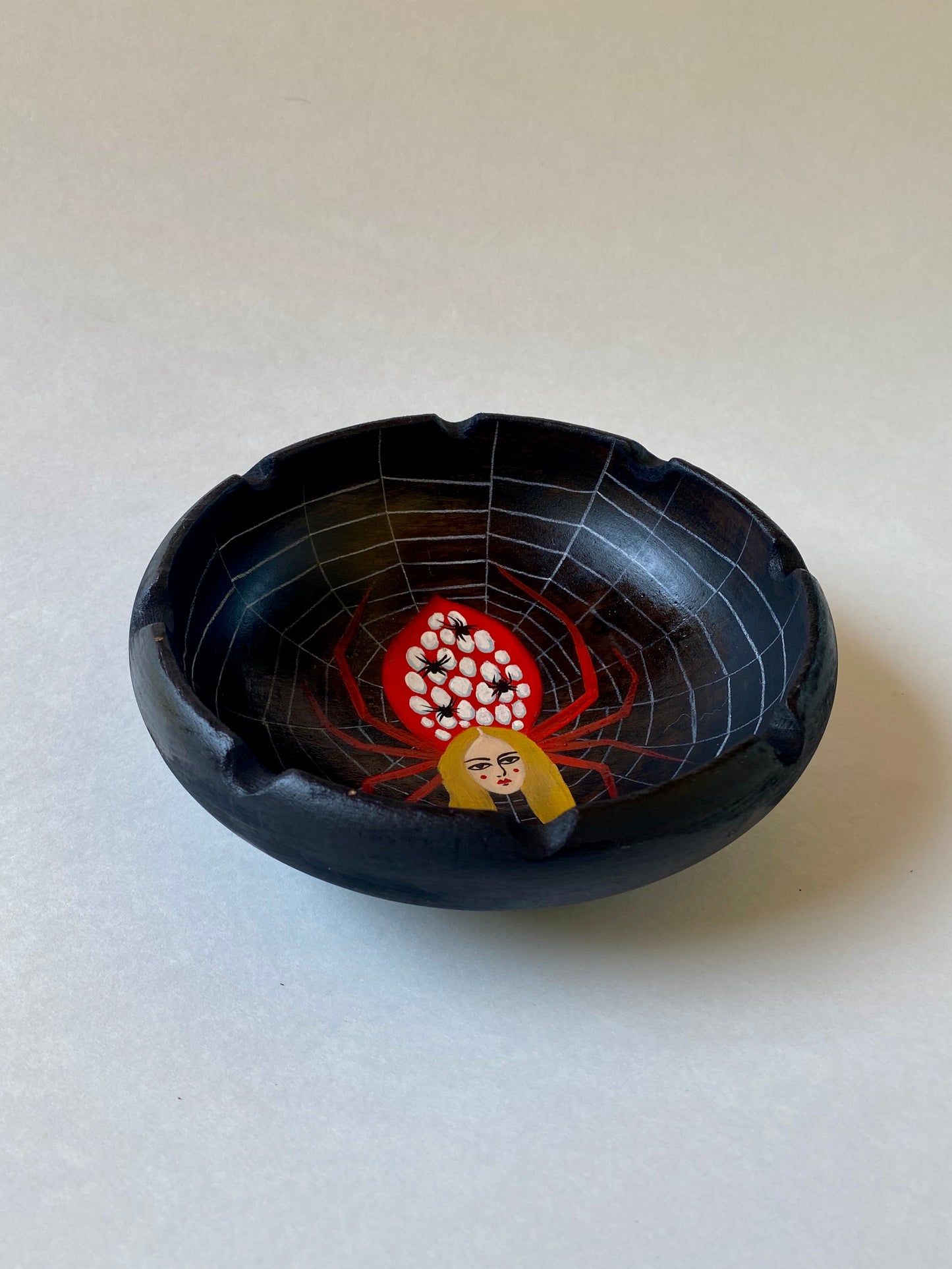 Anne Arachnid- Handmade Bowl