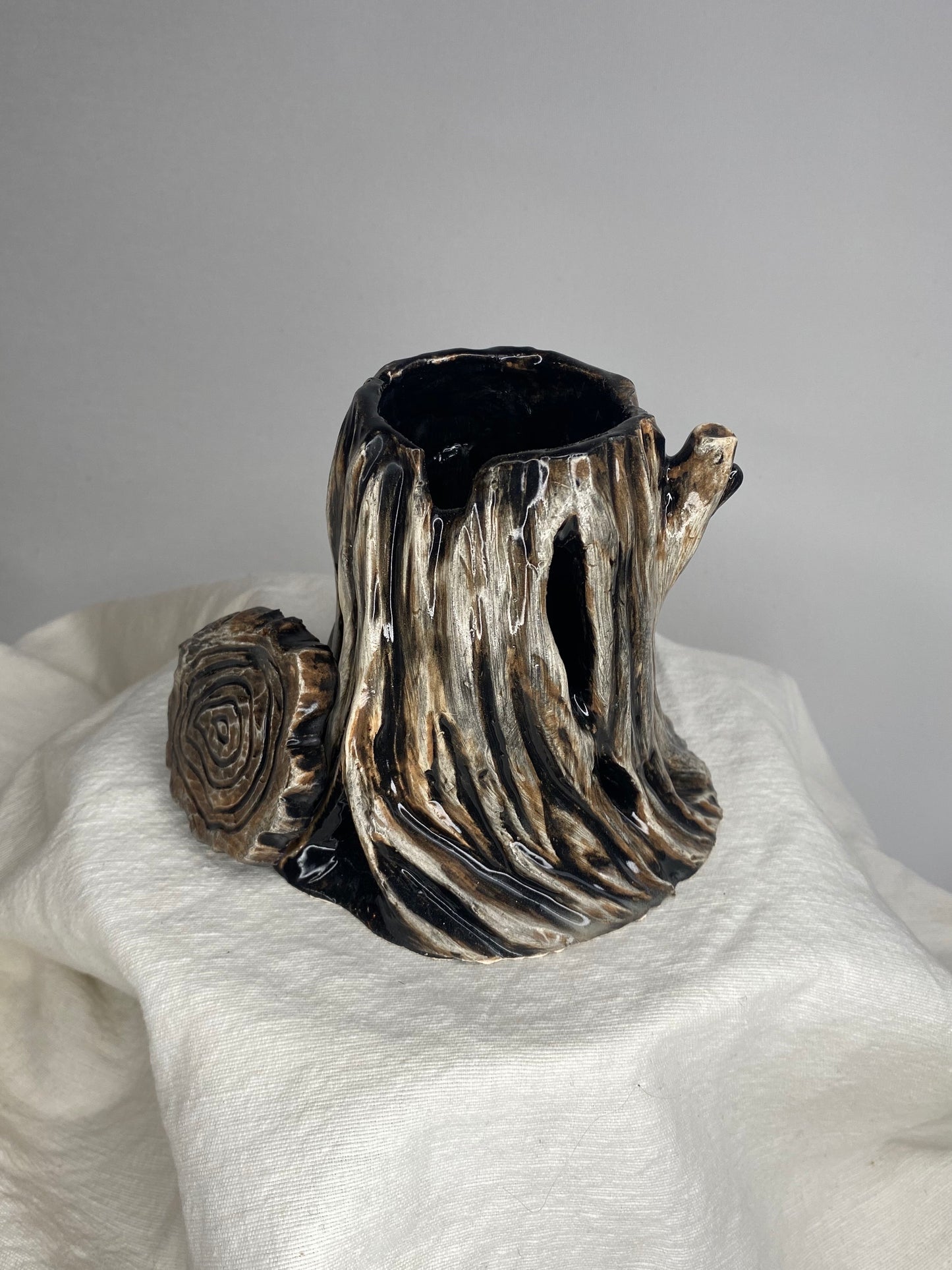 Old Growth - Ceramic Candle Holder