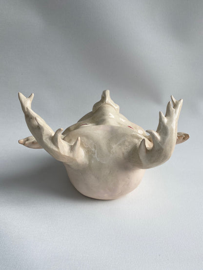 Hell Mouth - Ceramic Candle Holder