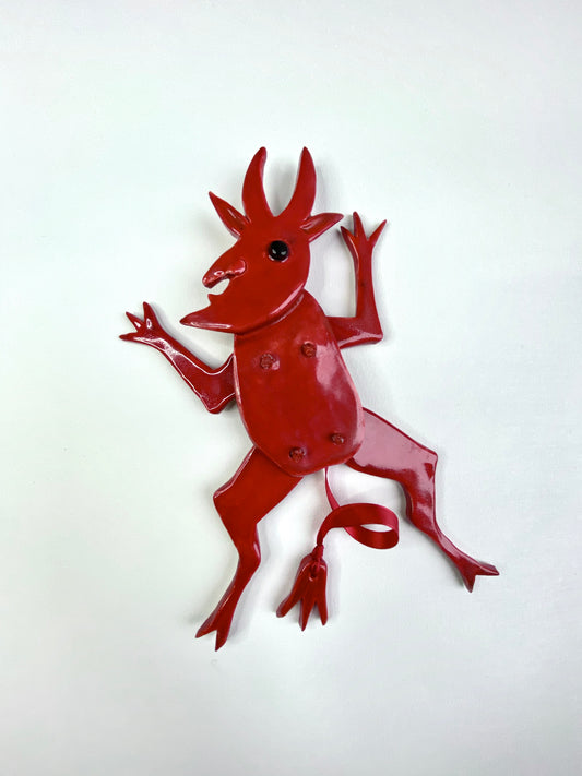 Ceramic Jumping Devil