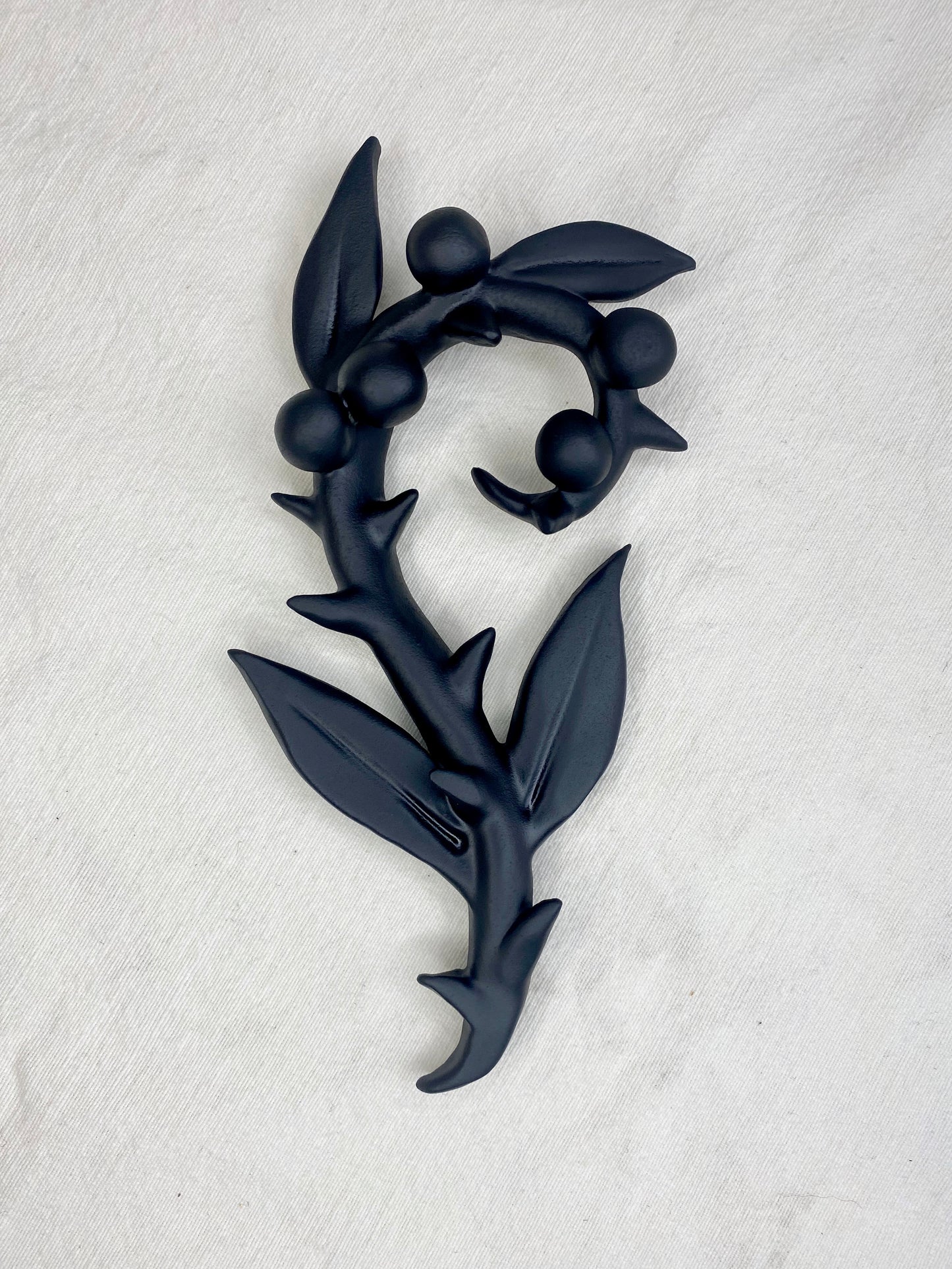 Black Berries - Ceramic Wall Hanging