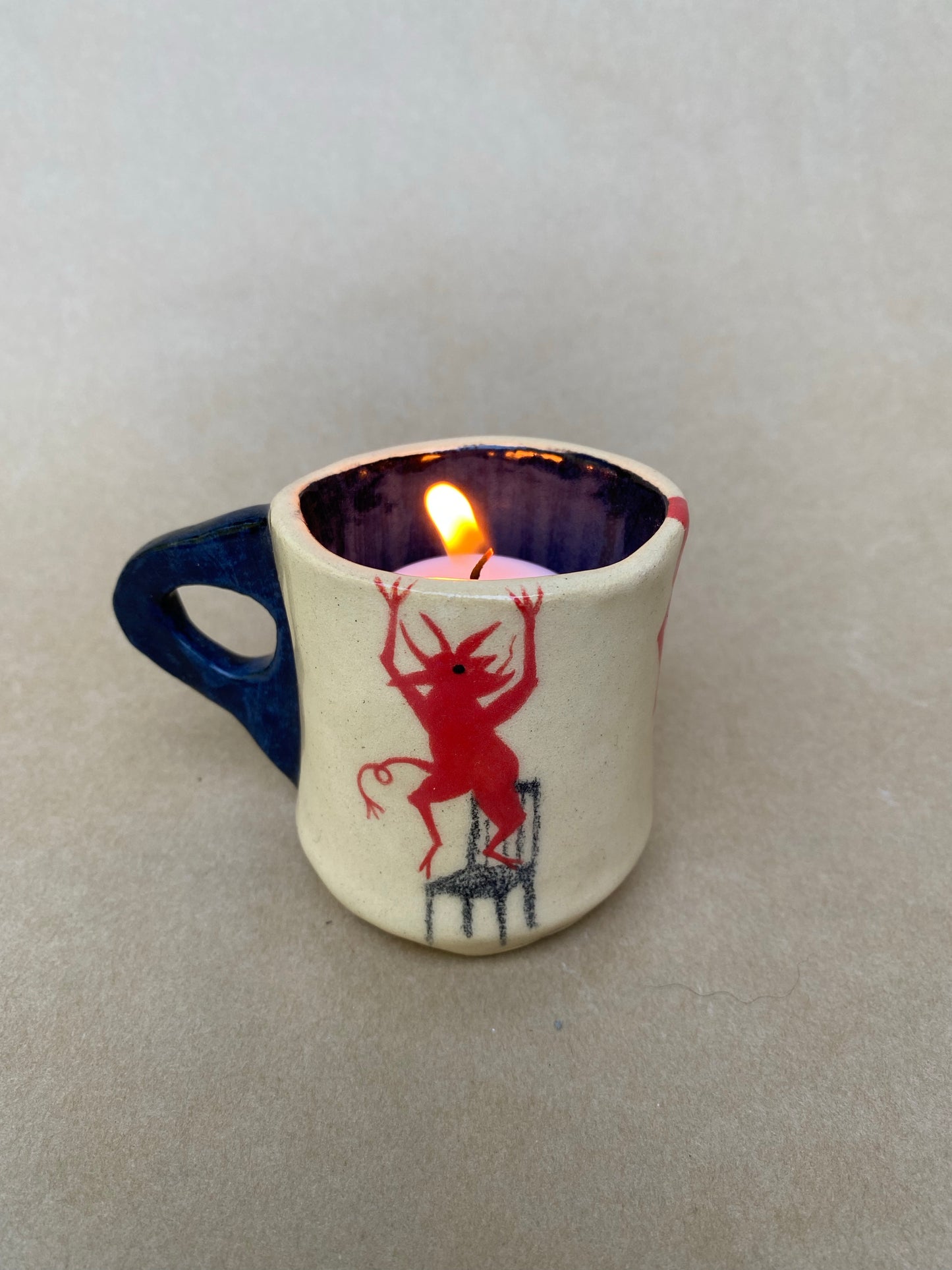 Little devils - Candle Holder