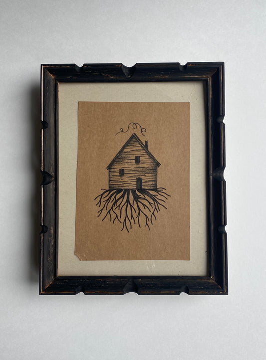 Treehouse - Framed Original