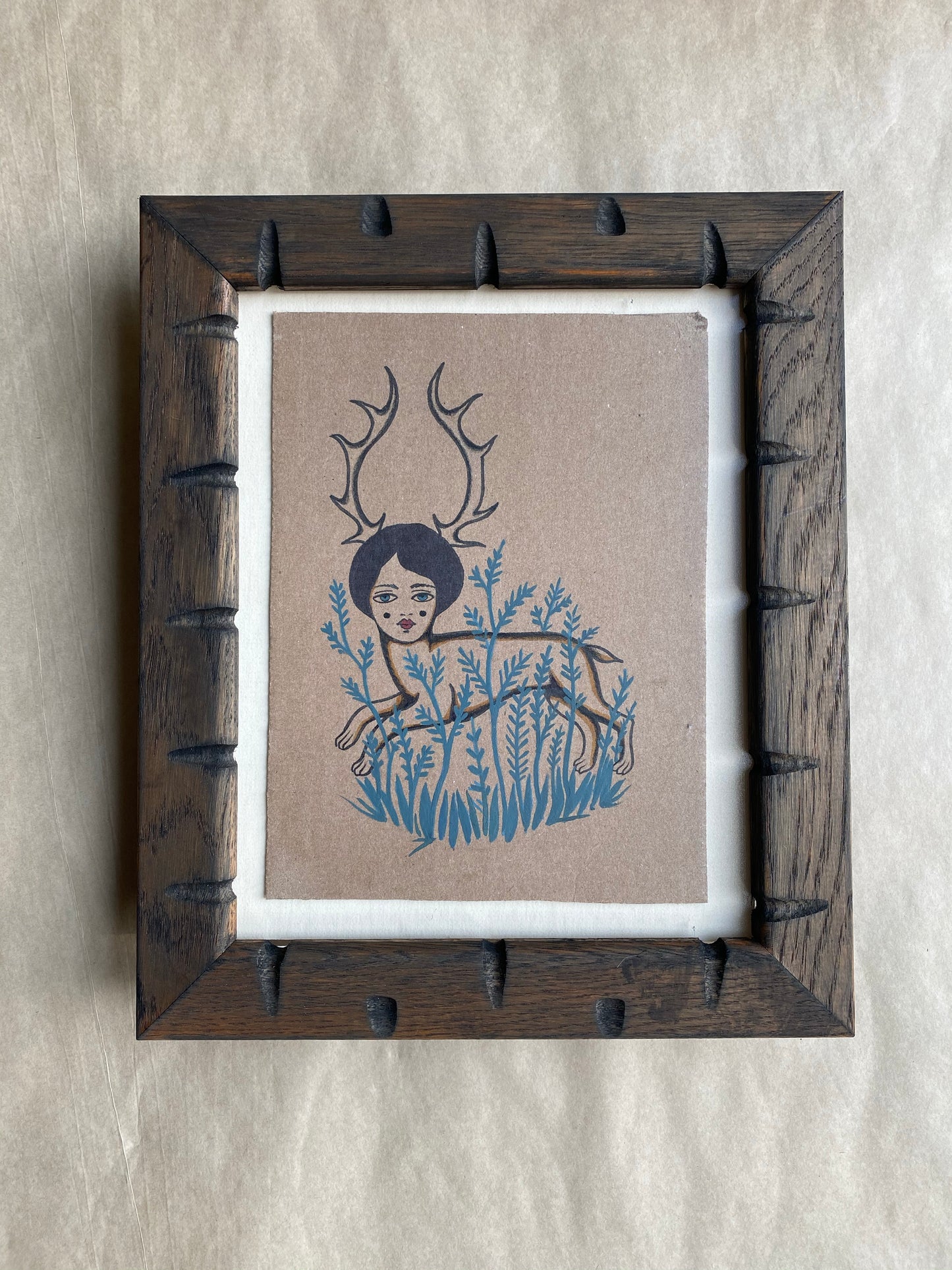 Jack Rabbit - Framed Original