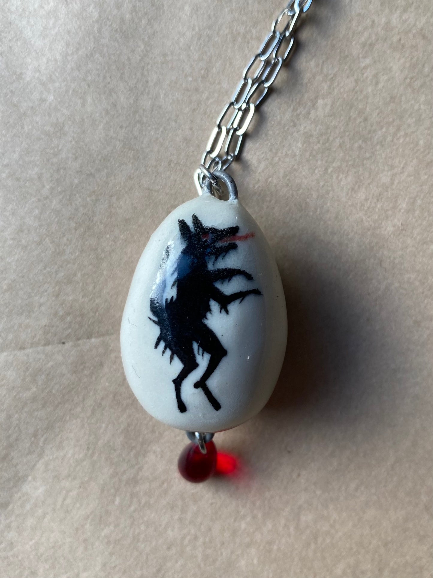 Wolf Egg - Talisman Necklace