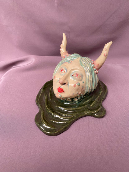 Pond Witch - Wall Ornament