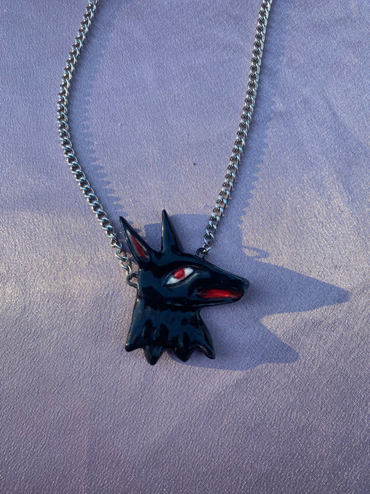 Wary Wolf - Talisman Necklace