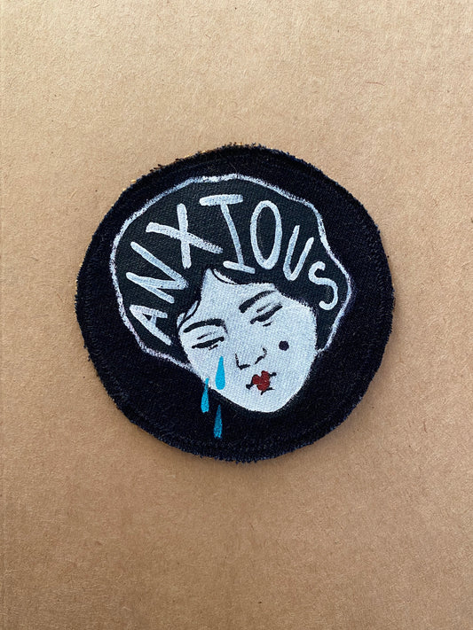 Anxious - Handmade Patch