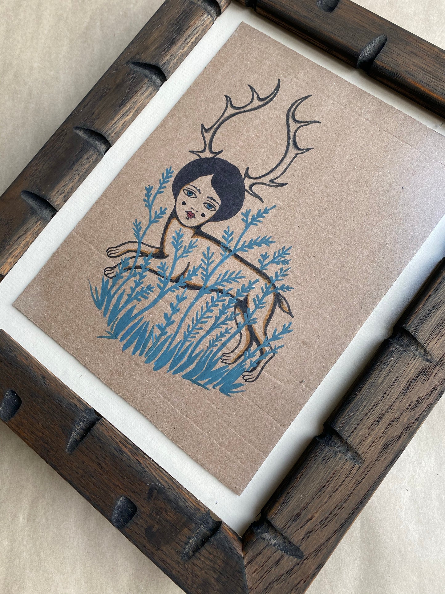 Jack Rabbit - Framed Original