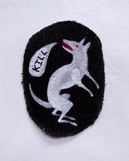 Kill - Hand Painted Patch