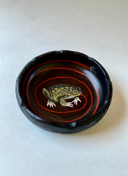 Long Tongued Toad - Handmade Bowl