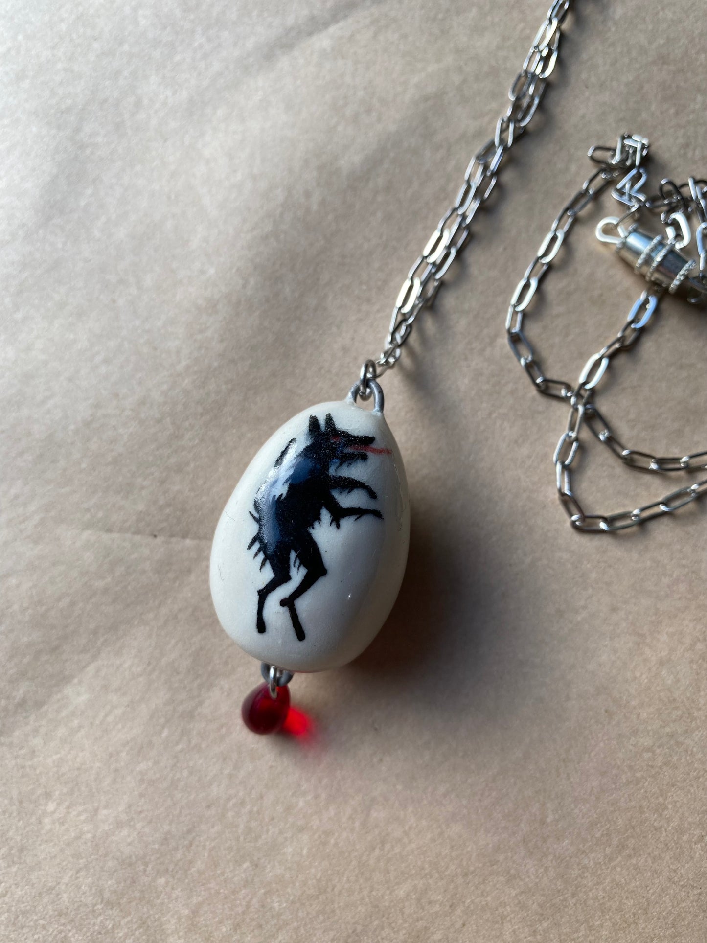 Wolf Egg - Talisman Necklace