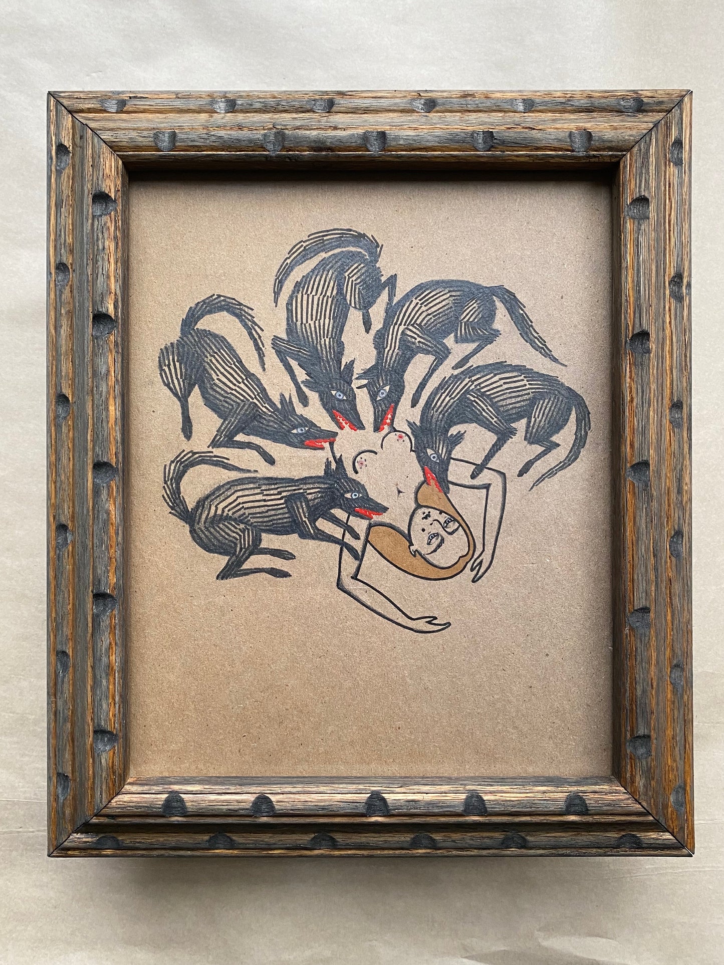 Cease to Exist - Framed Original