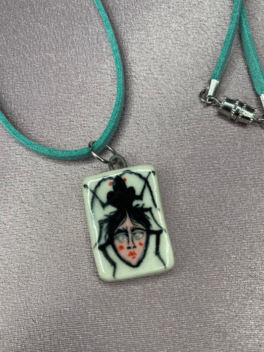 Beetle  - Charm necklace