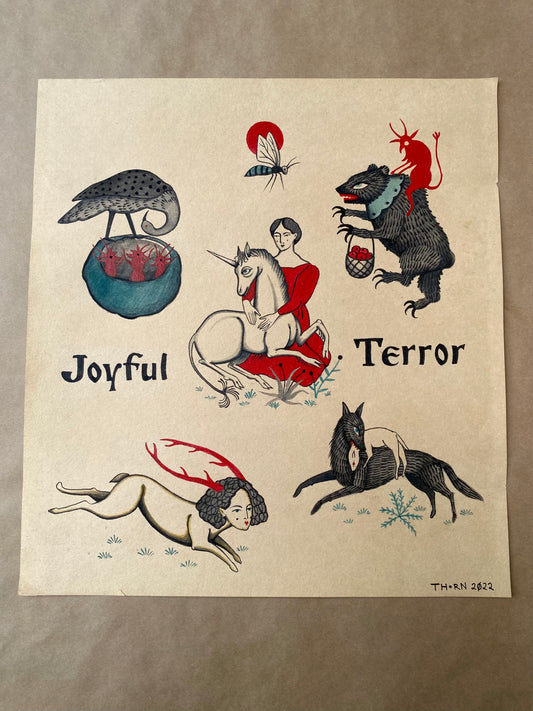 Joyful Terror - Original Flash Sheet