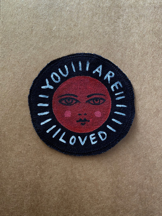 You Are Loved - Handmade Patch