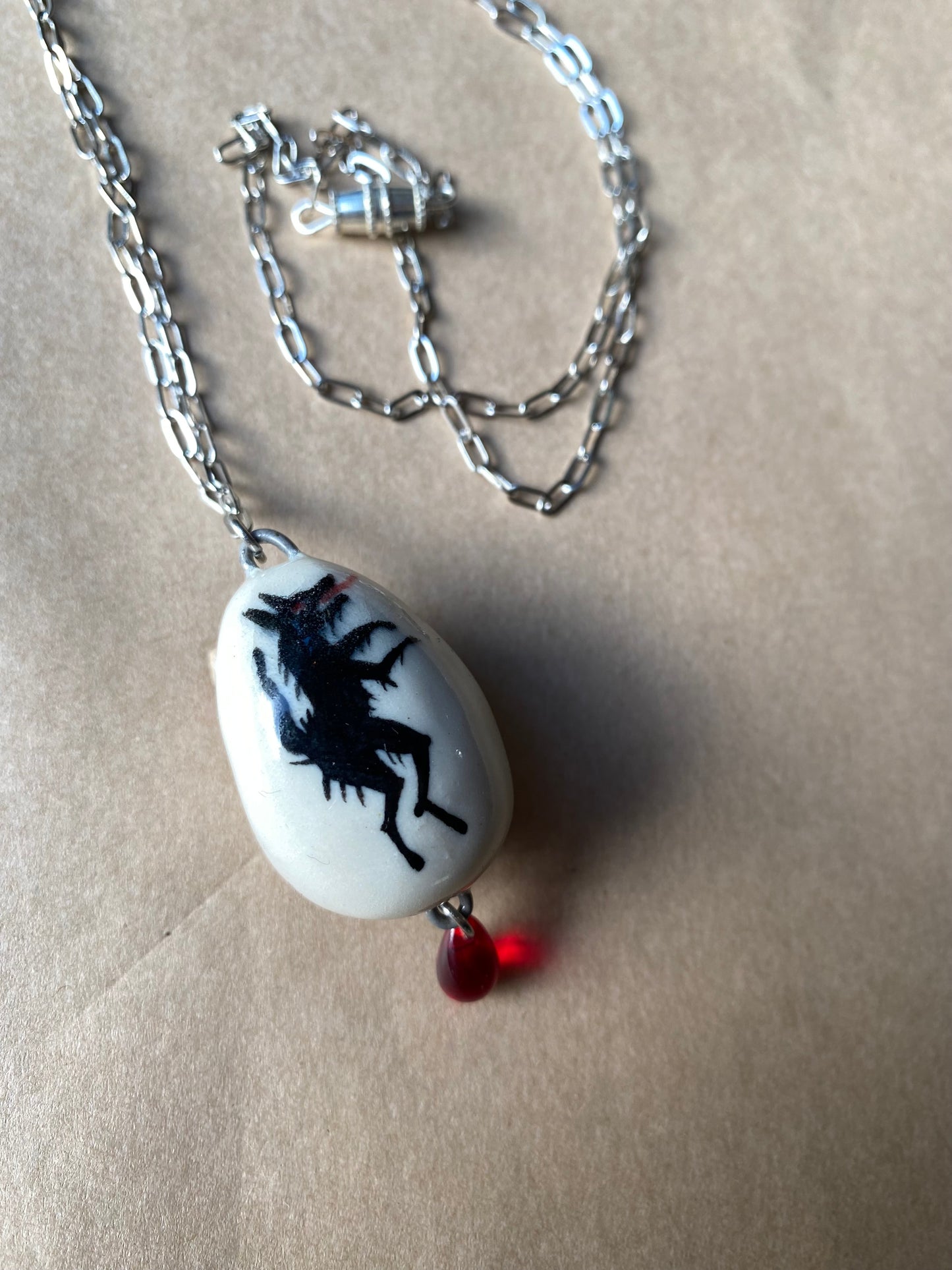 Wolf Egg - Talisman Necklace