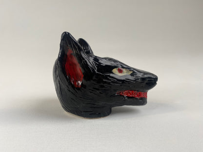 Wolf! - Ceramic Pot