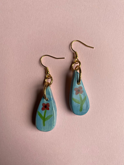 Mothers Tears - Ceramic Earrings