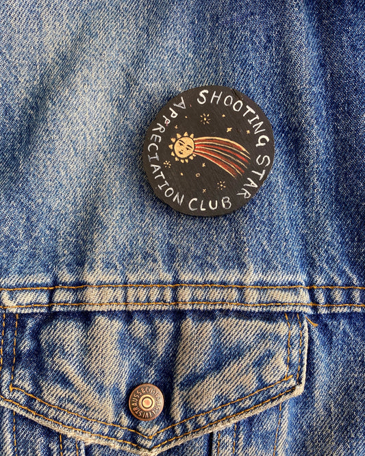 Shooting Star Appreciation Club Pin