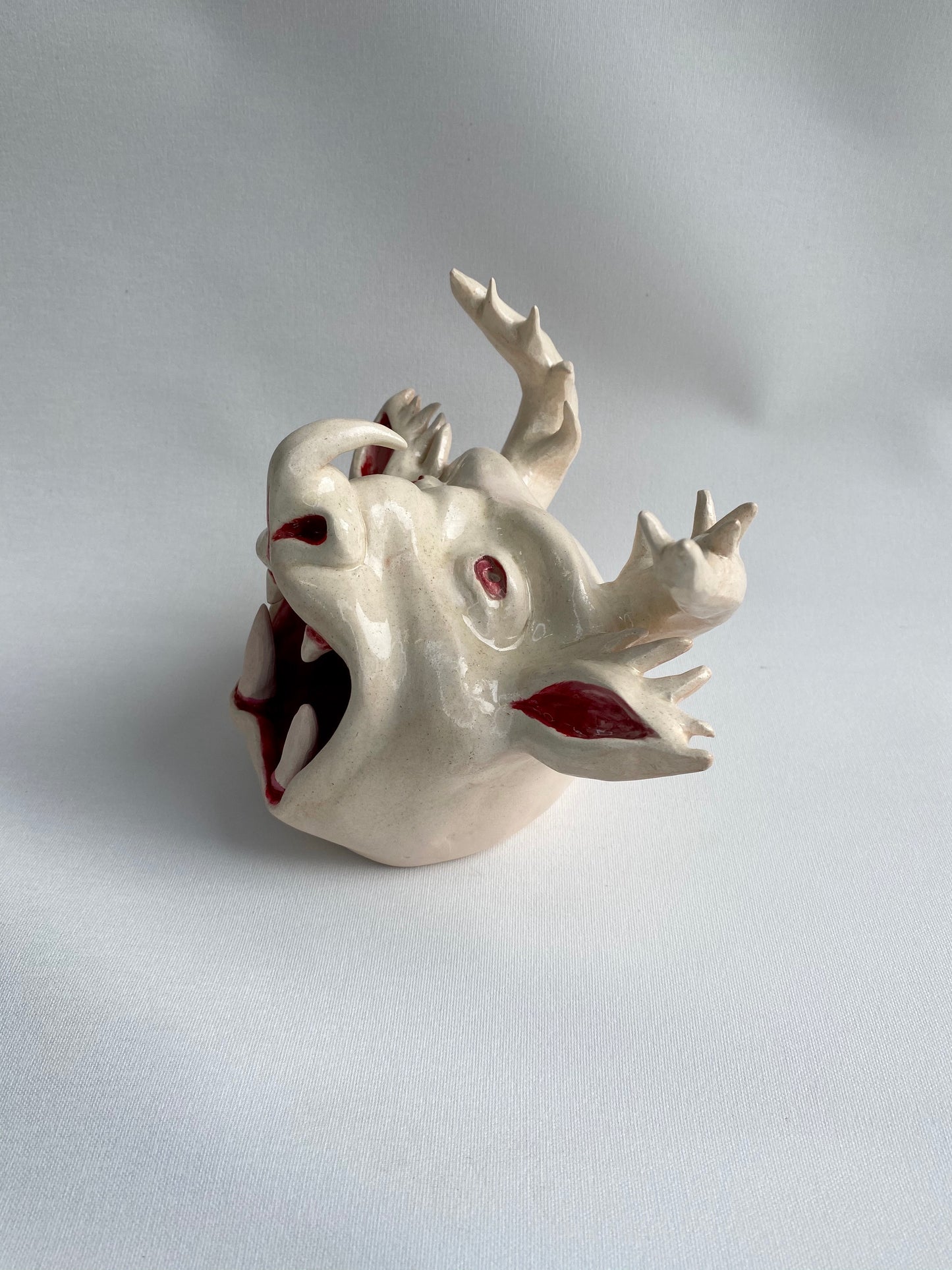 Hell Mouth - Ceramic Candle Holder