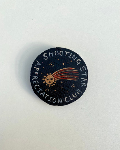 Shooting Star Appreciation Club Pin