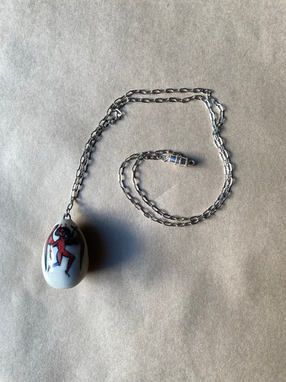 Fallen Angel Egg - Talisman Necklace