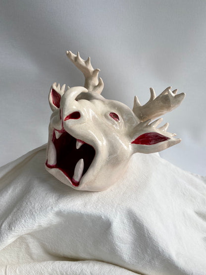 Hell Mouth - Ceramic Candle Holder