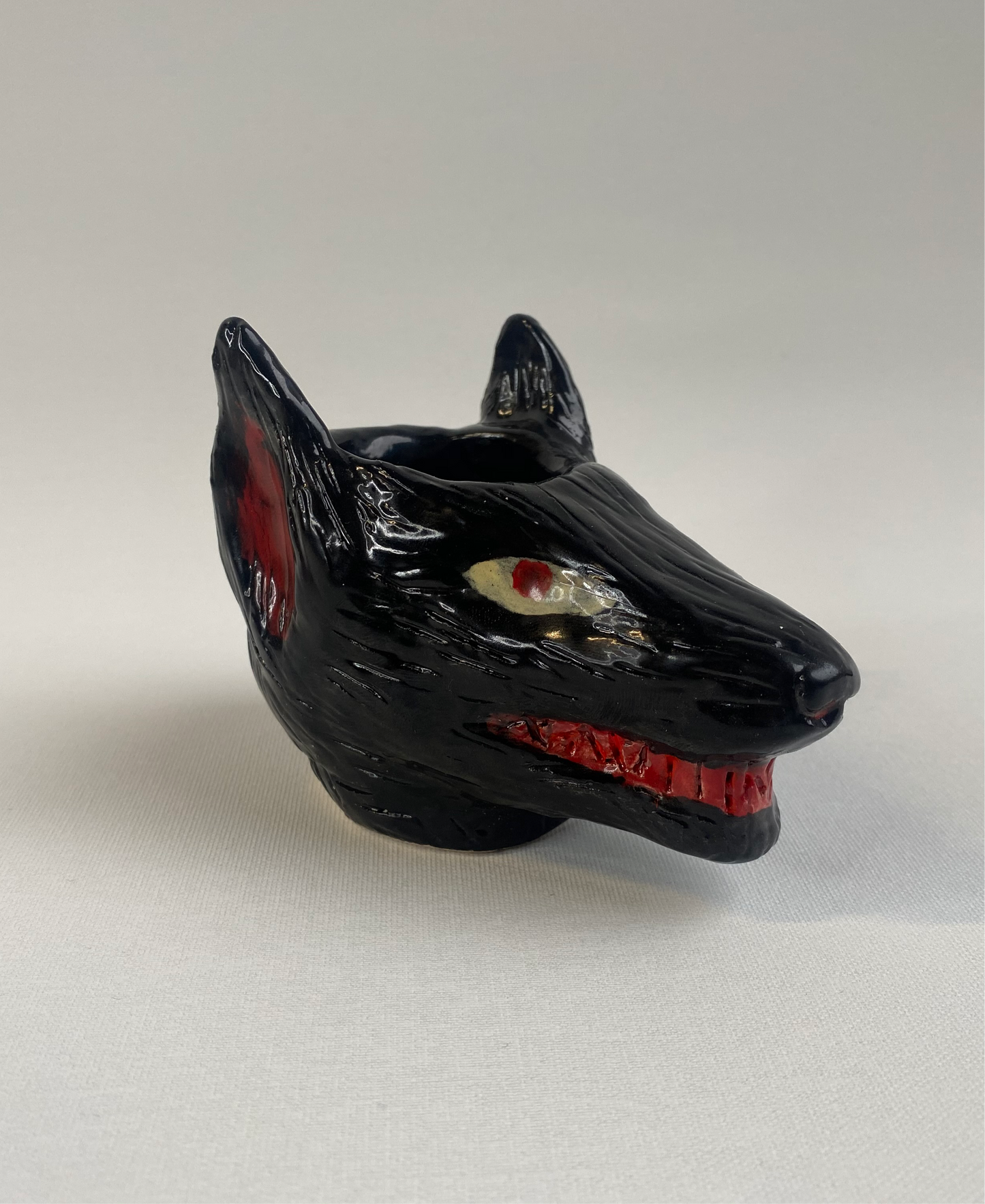 Wolf! - Ceramic Pot