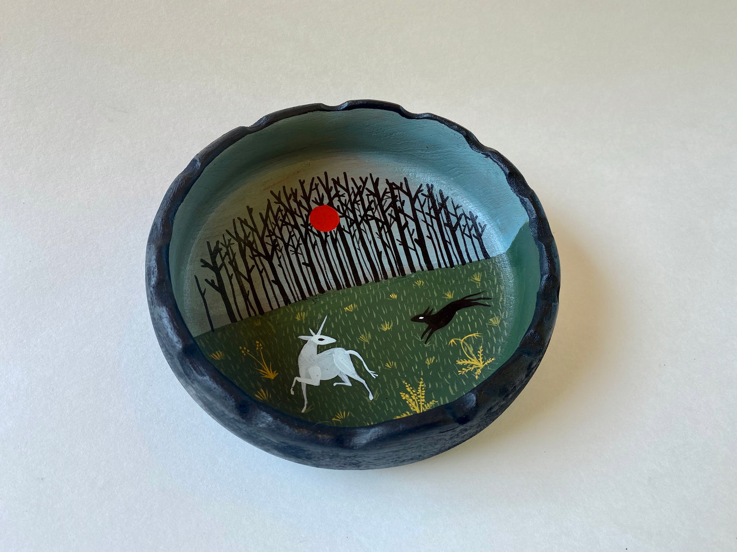 Unicorn Supper - Handmade Bowl