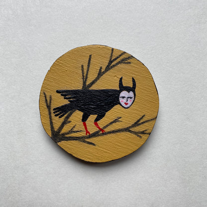 The raven and the moon - Pin